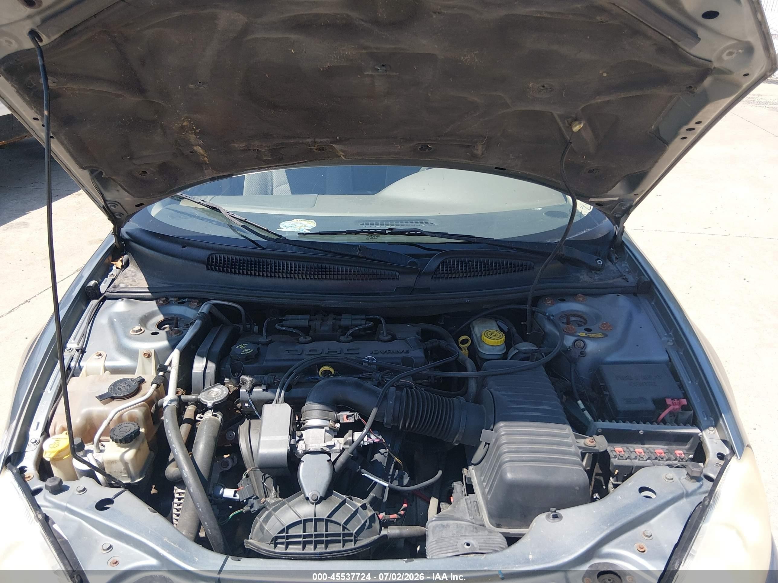 2006 Dodge Stratus Sxt Gray vin: 1B3EL46X46N246829