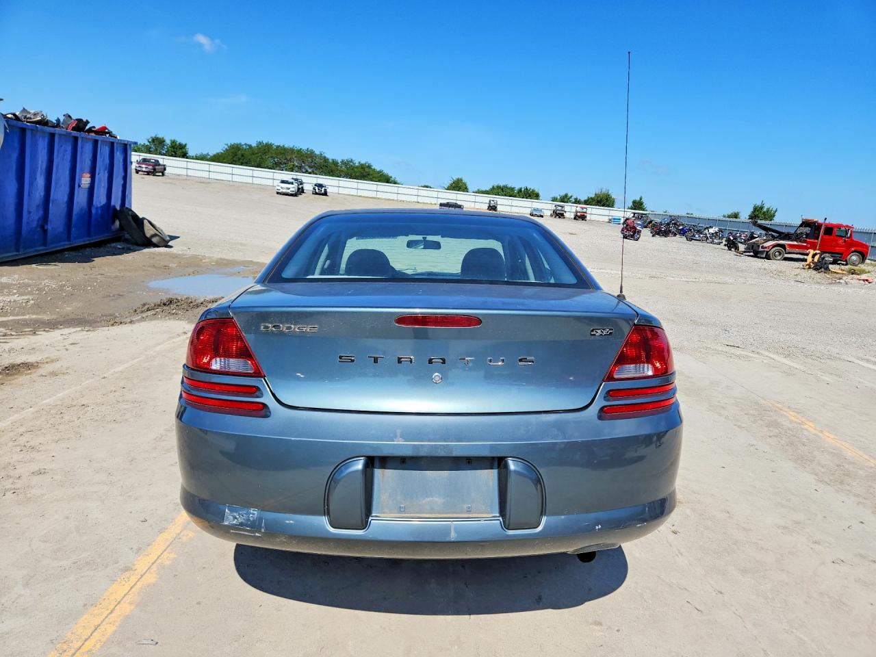 2005 Dodge Stratus Sxt Teal vin: 1B3EL46X55N549293