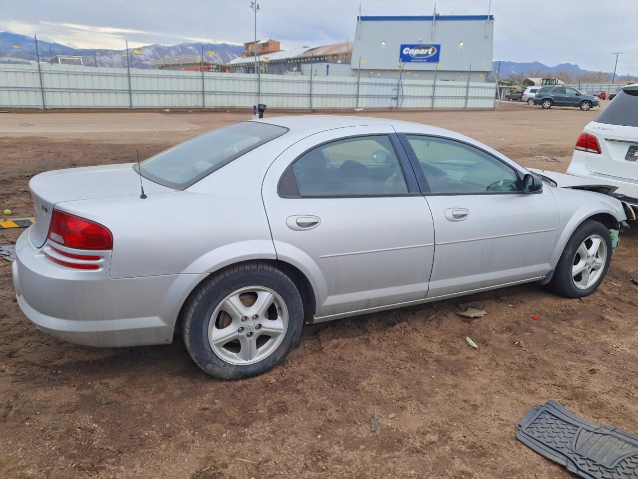 2005 Dodge Stratus Sxt Silver vin: 1B3EL46X65N647118