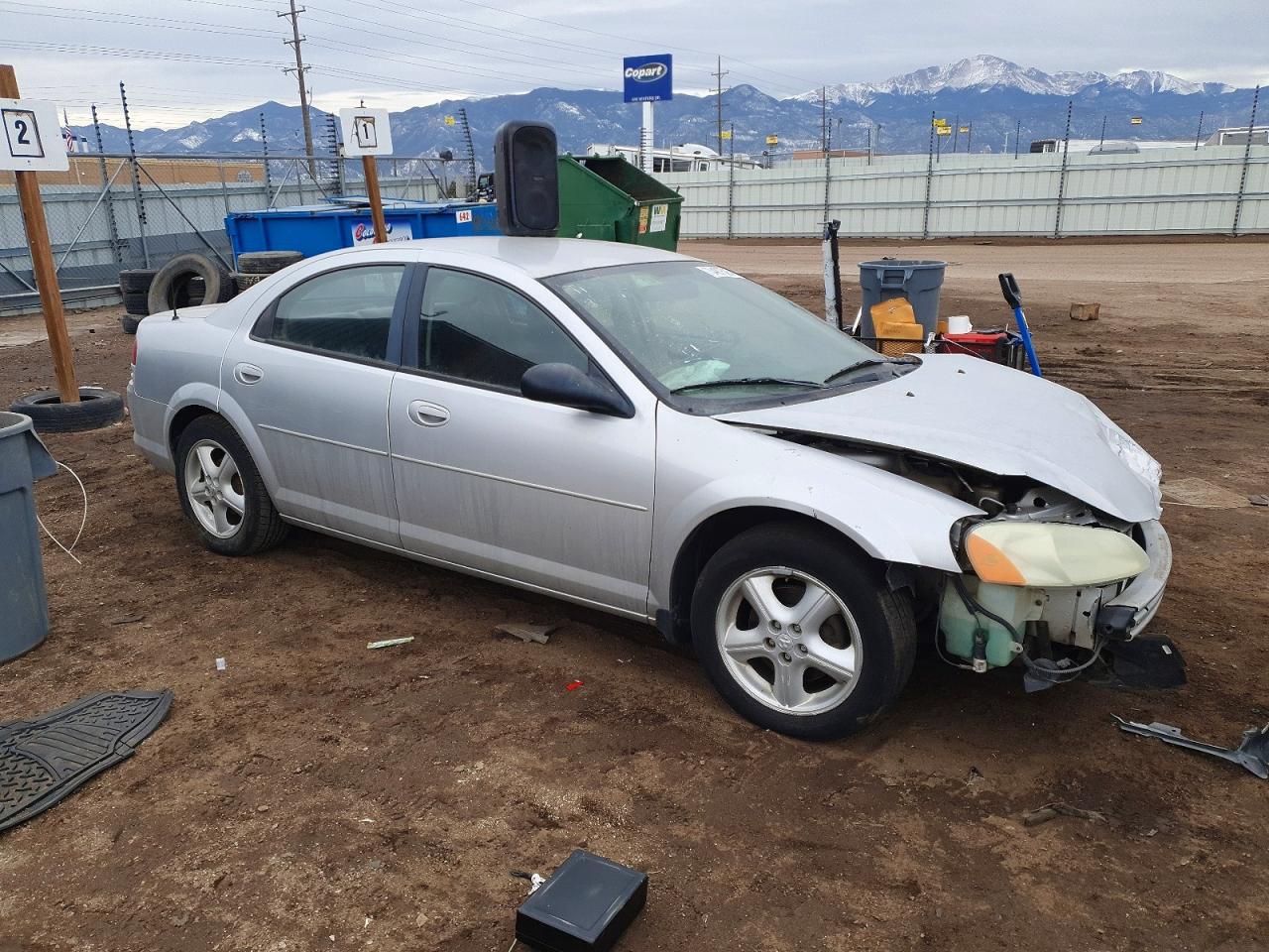 2005 Dodge Stratus Sxt Silver vin: 1B3EL46X65N647118