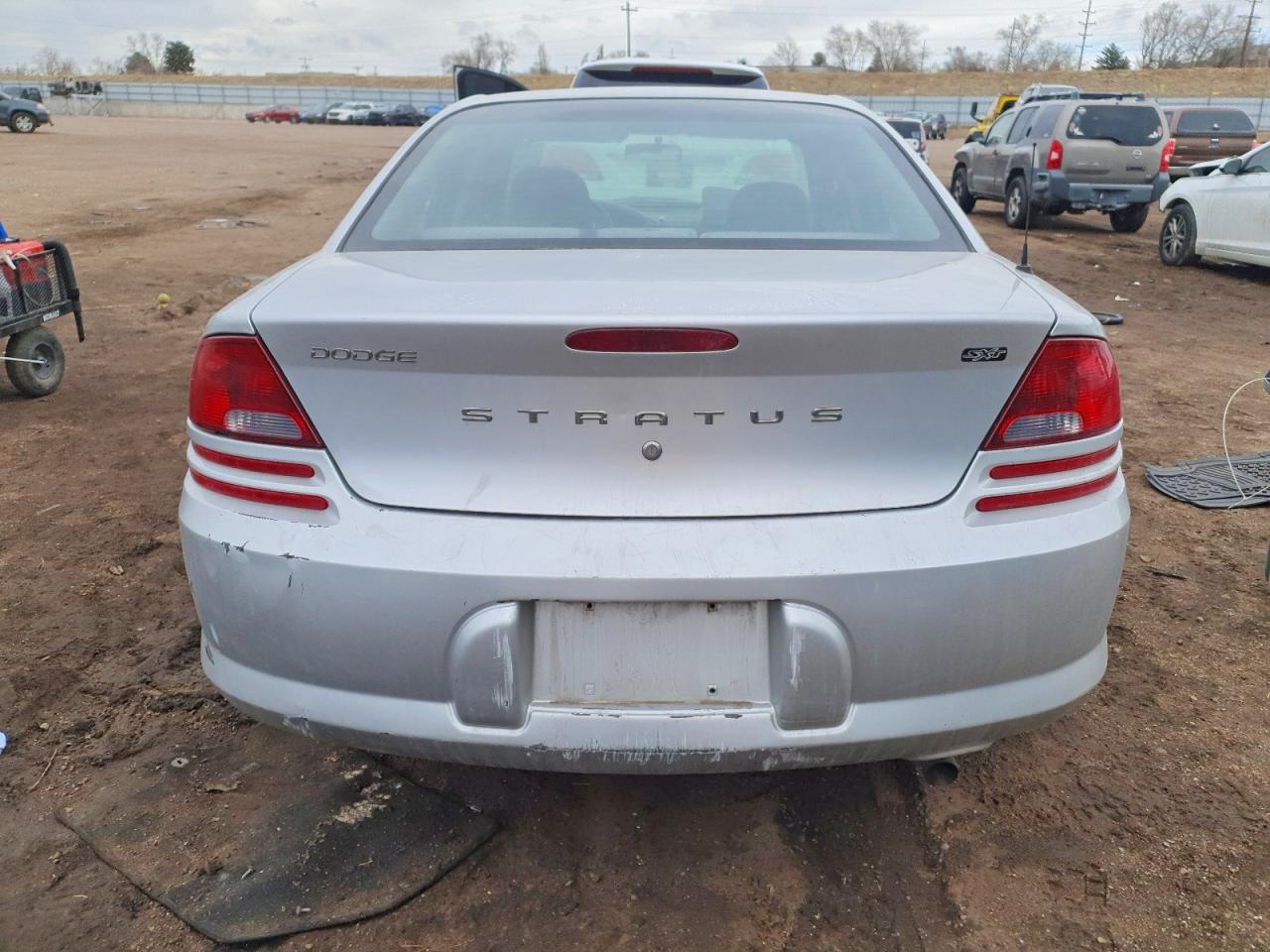 2005 Dodge Stratus Sxt Silver vin: 1B3EL46X65N647118