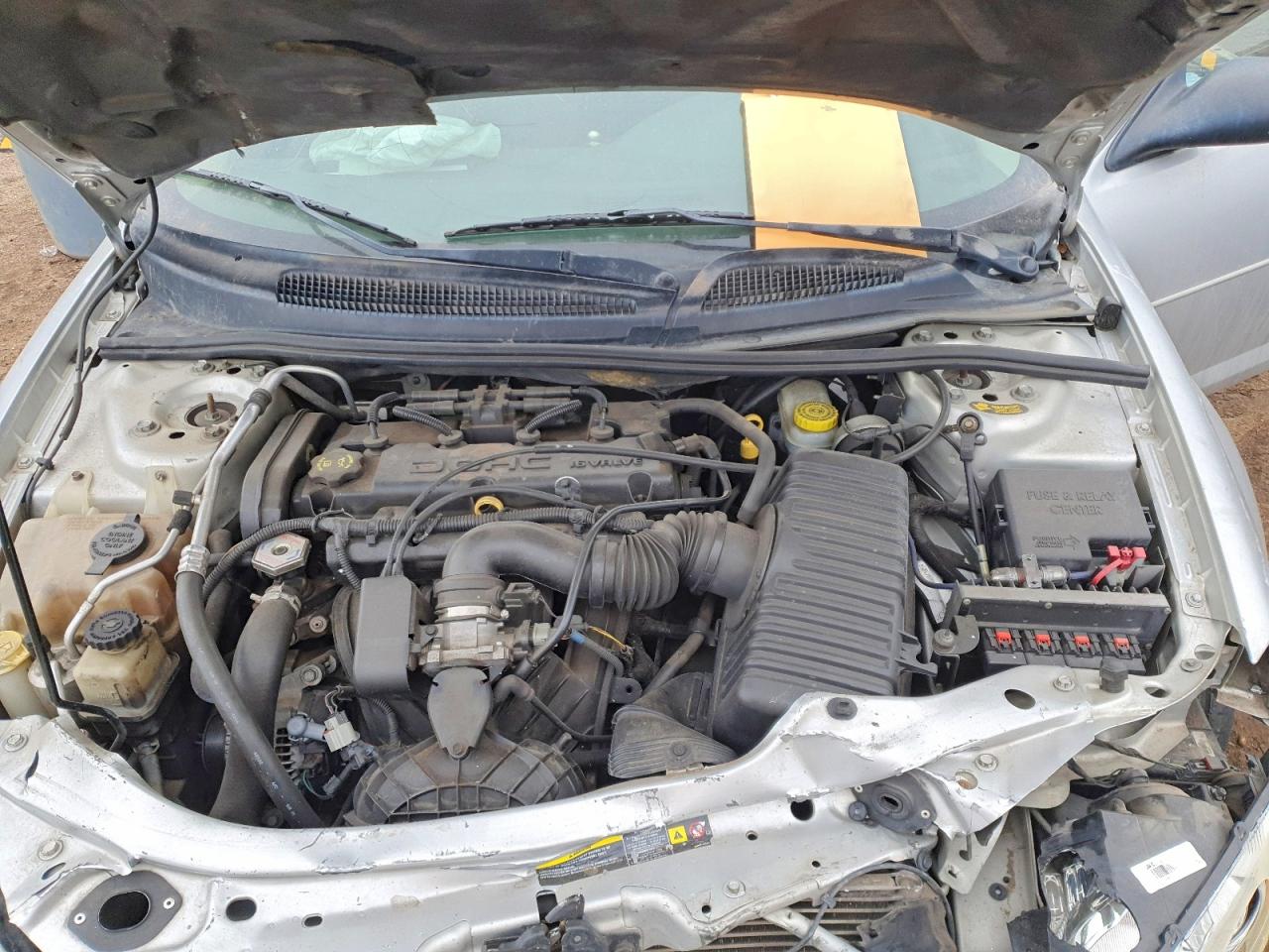 2005 Dodge Stratus Sxt Silver vin: 1B3EL46X65N647118