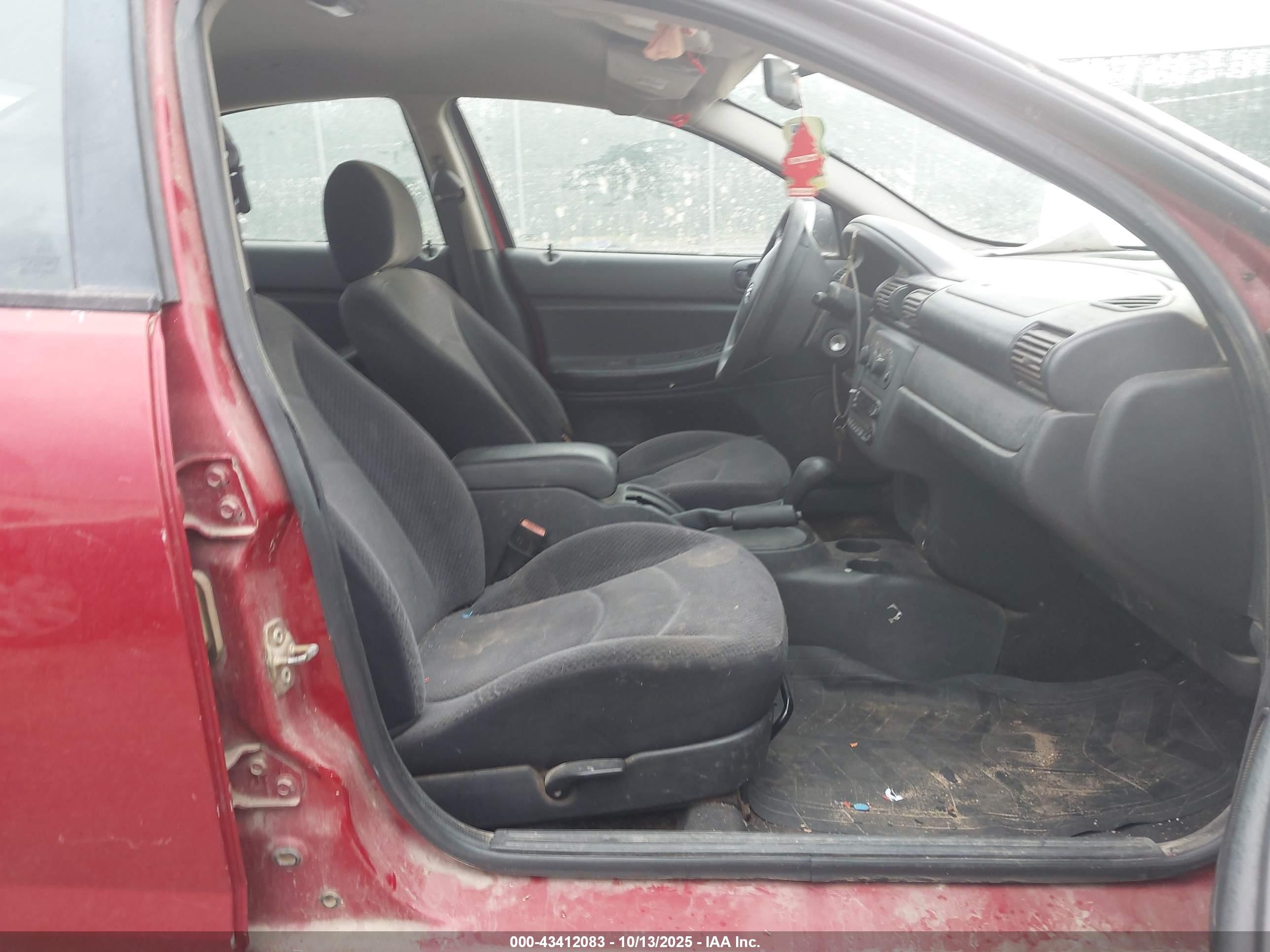 2005 Dodge Stratus Sxt Red vin: 1B3EL46X65N696481