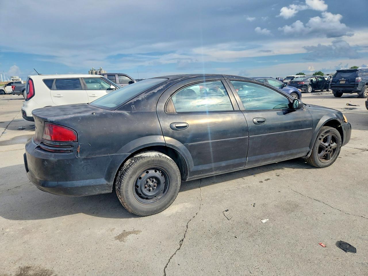 2004 Dodge Stratus Sxt Black vin: 1B3EL46X74N195727