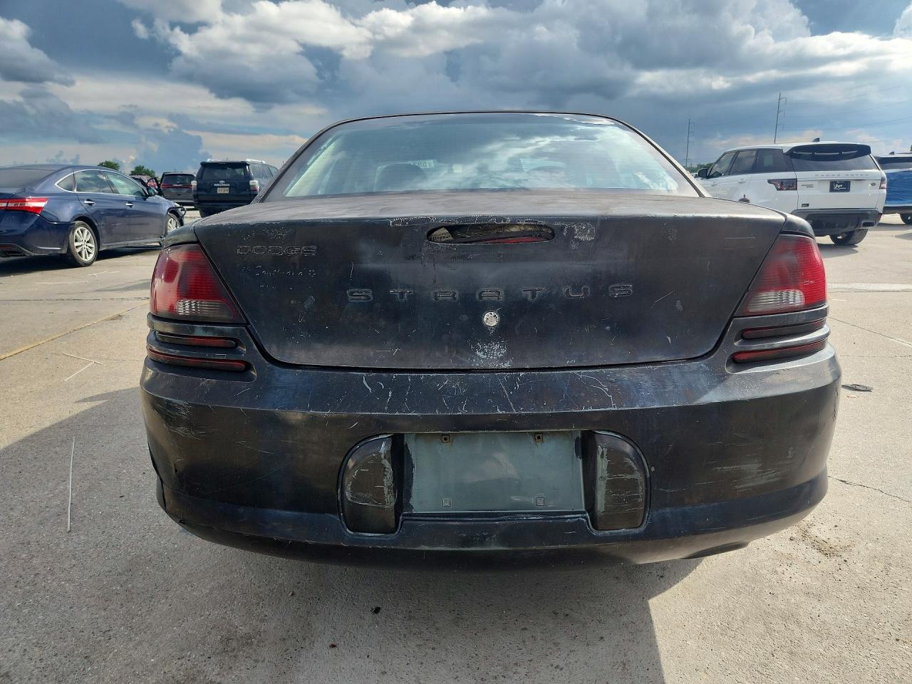 2004 Dodge Stratus Sxt Black vin: 1B3EL46X74N195727