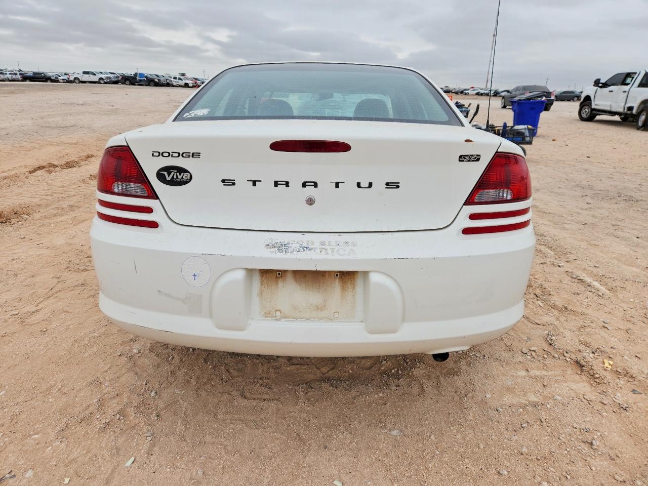 2006 Dodge Stratus Sxt White vin: 1B3EL46X76N162469