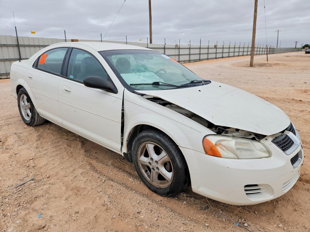 2006 Dodge Stratus Sxt White vin: 1B3EL46X76N162469