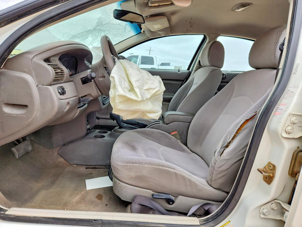 2006 Dodge Stratus Sxt White vin: 1B3EL46X76N162469