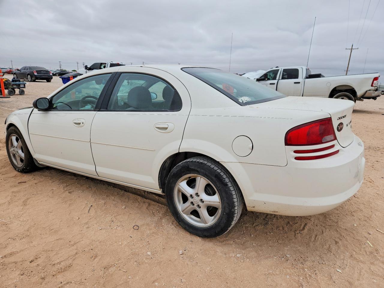 2006 Dodge Stratus Sxt White vin: 1B3EL46X76N162469