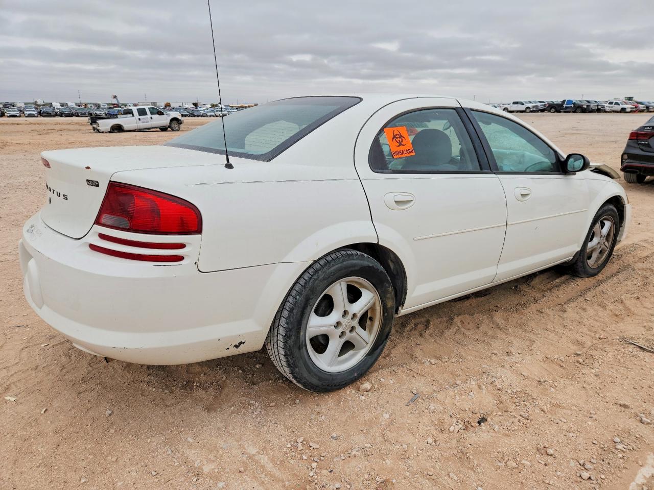 2006 Dodge Stratus Sxt White vin: 1B3EL46X76N162469