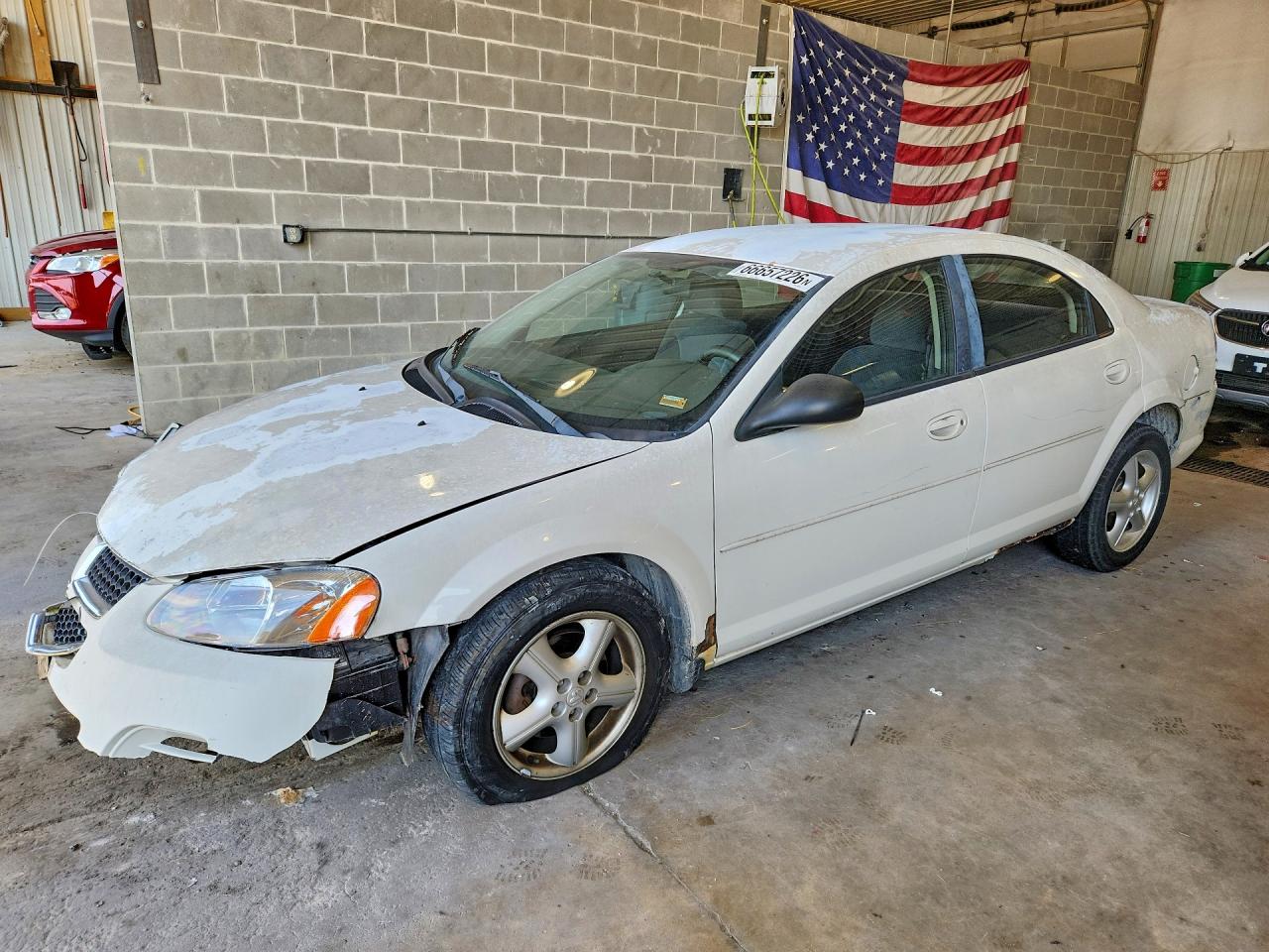 2005 Dodge Stratus Sxt White vin: 1B3EL46X85N663319
