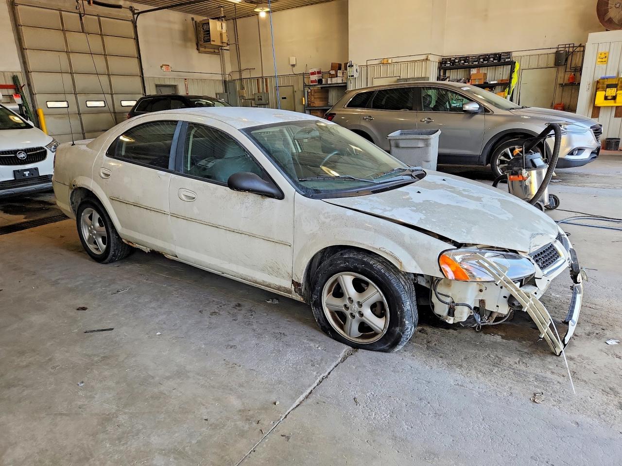 2005 Dodge Stratus Sxt White vin: 1B3EL46X85N663319