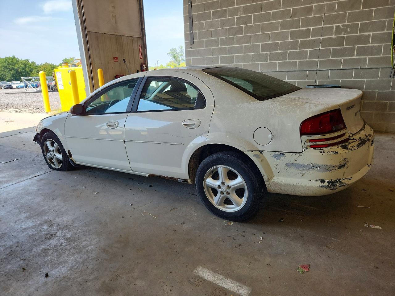 2005 Dodge Stratus Sxt White vin: 1B3EL46X85N663319