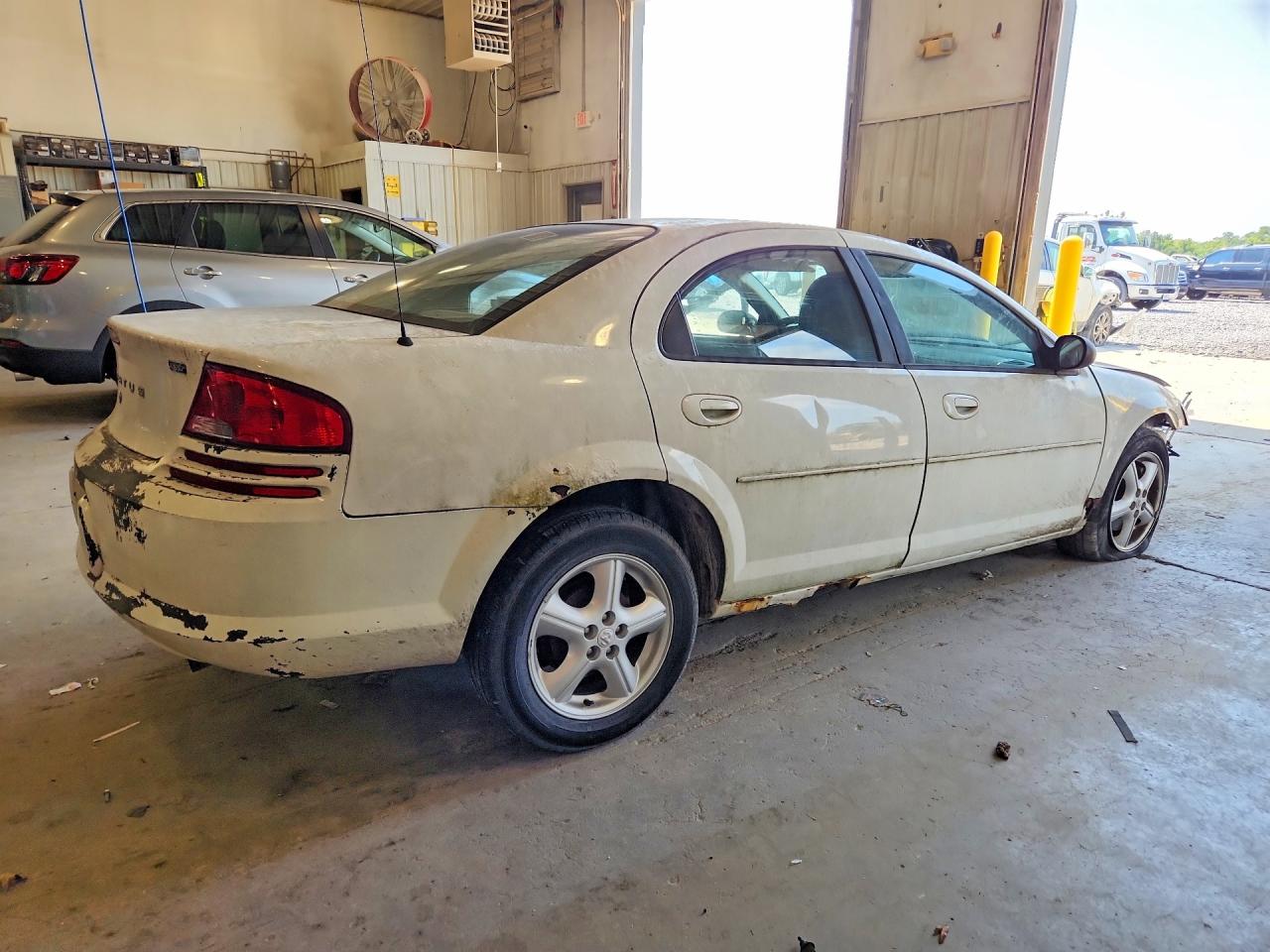 2005 Dodge Stratus Sxt White vin: 1B3EL46X85N663319
