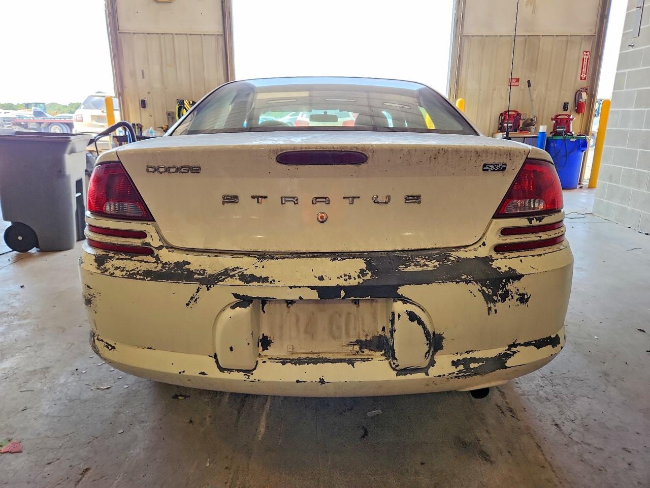 2005 Dodge Stratus Sxt White vin: 1B3EL46X85N663319