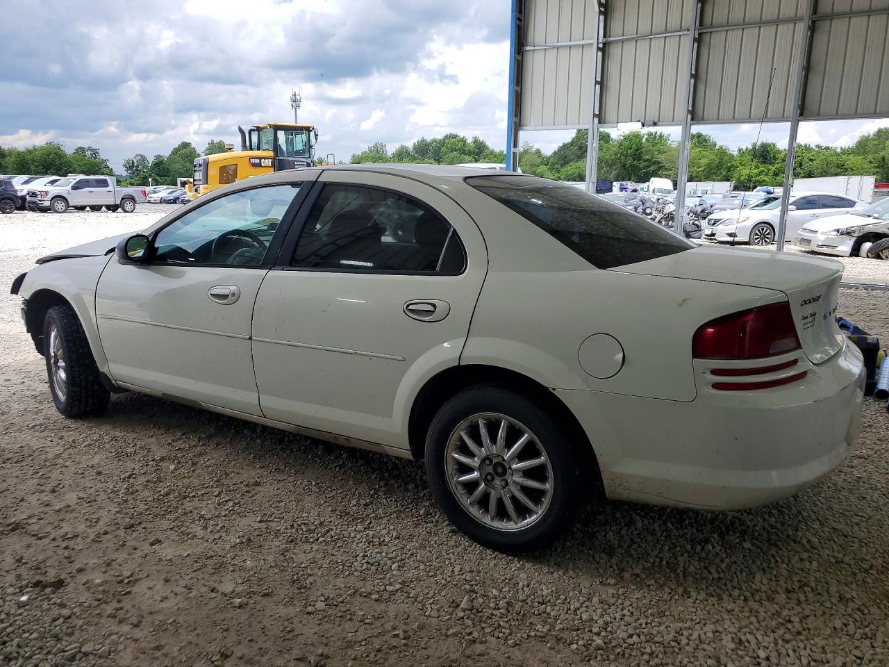 2005 Dodge Stratus Sxt White vin: 1B3EL46X85N663790