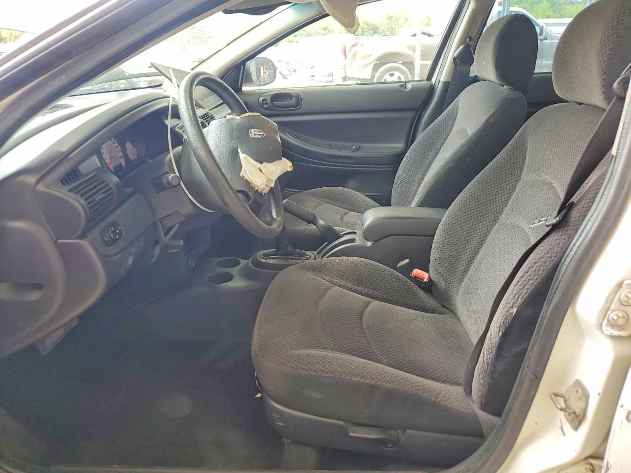 2005 Dodge Stratus Sxt White vin: 1B3EL46X85N663790