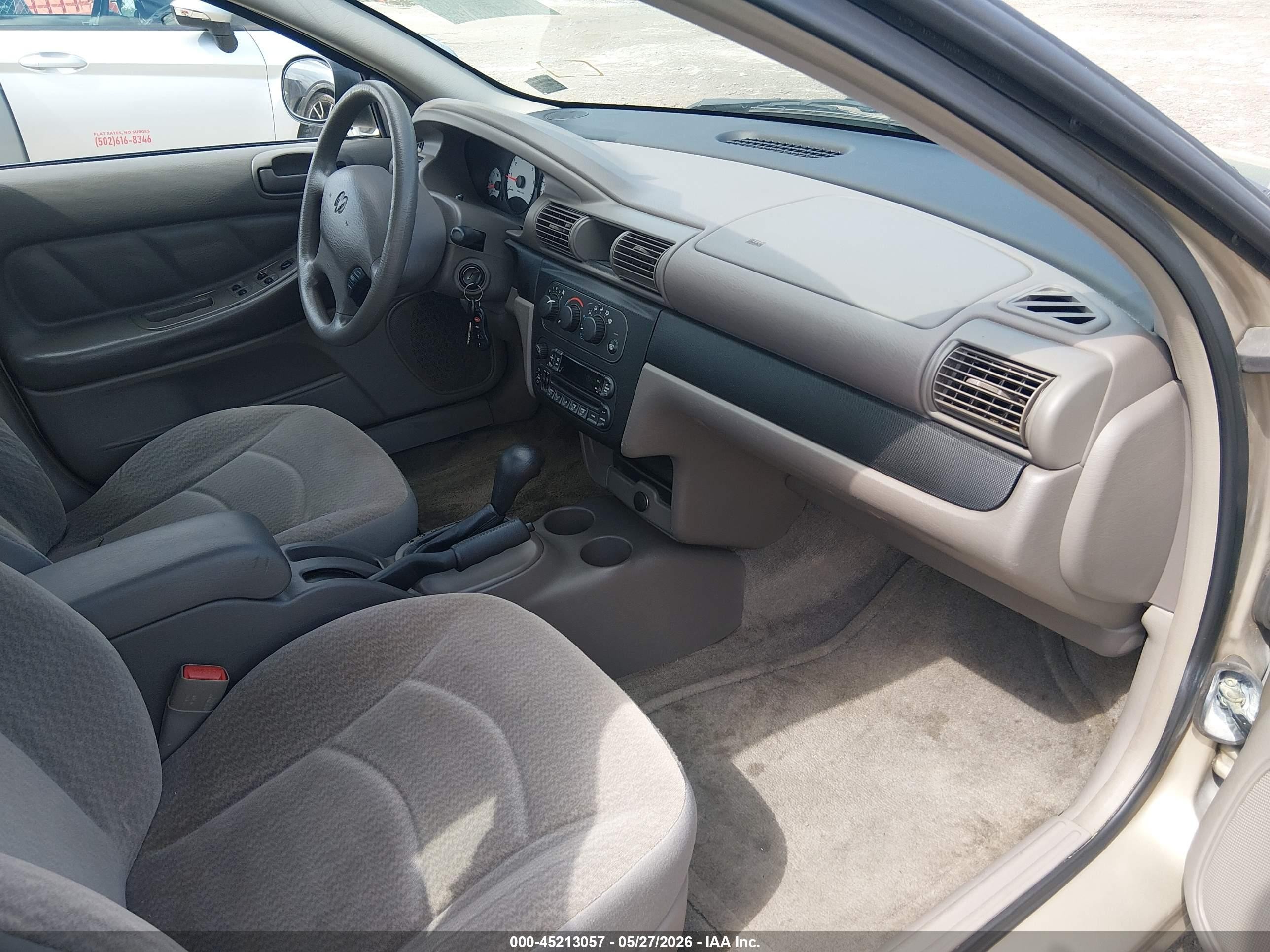 2002 Dodge Stratus Se Plus Champagne vin: 1B3EL46XX2N285077