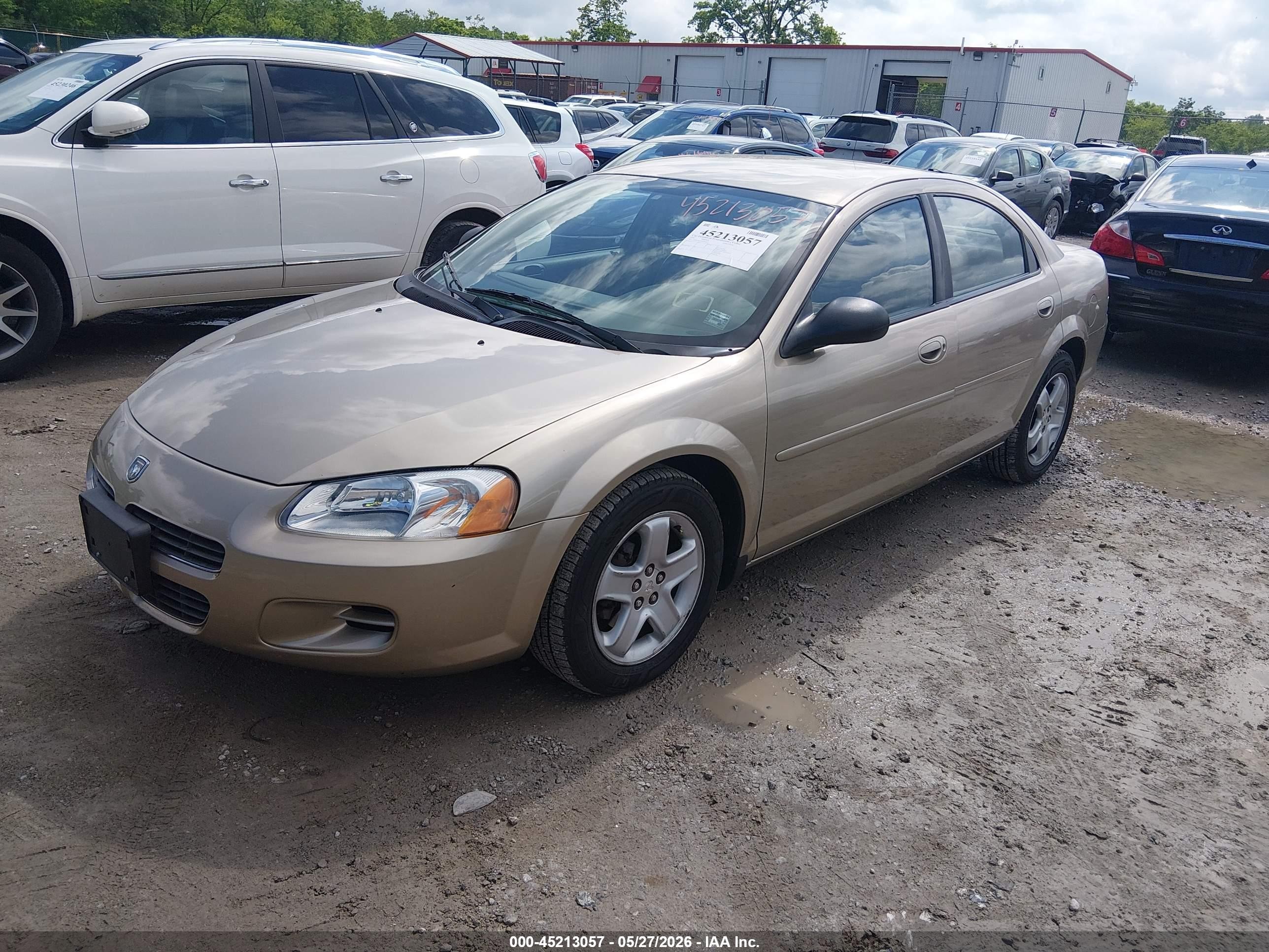 2002 Dodge Stratus Se Plus Champagne vin: 1B3EL46XX2N285077