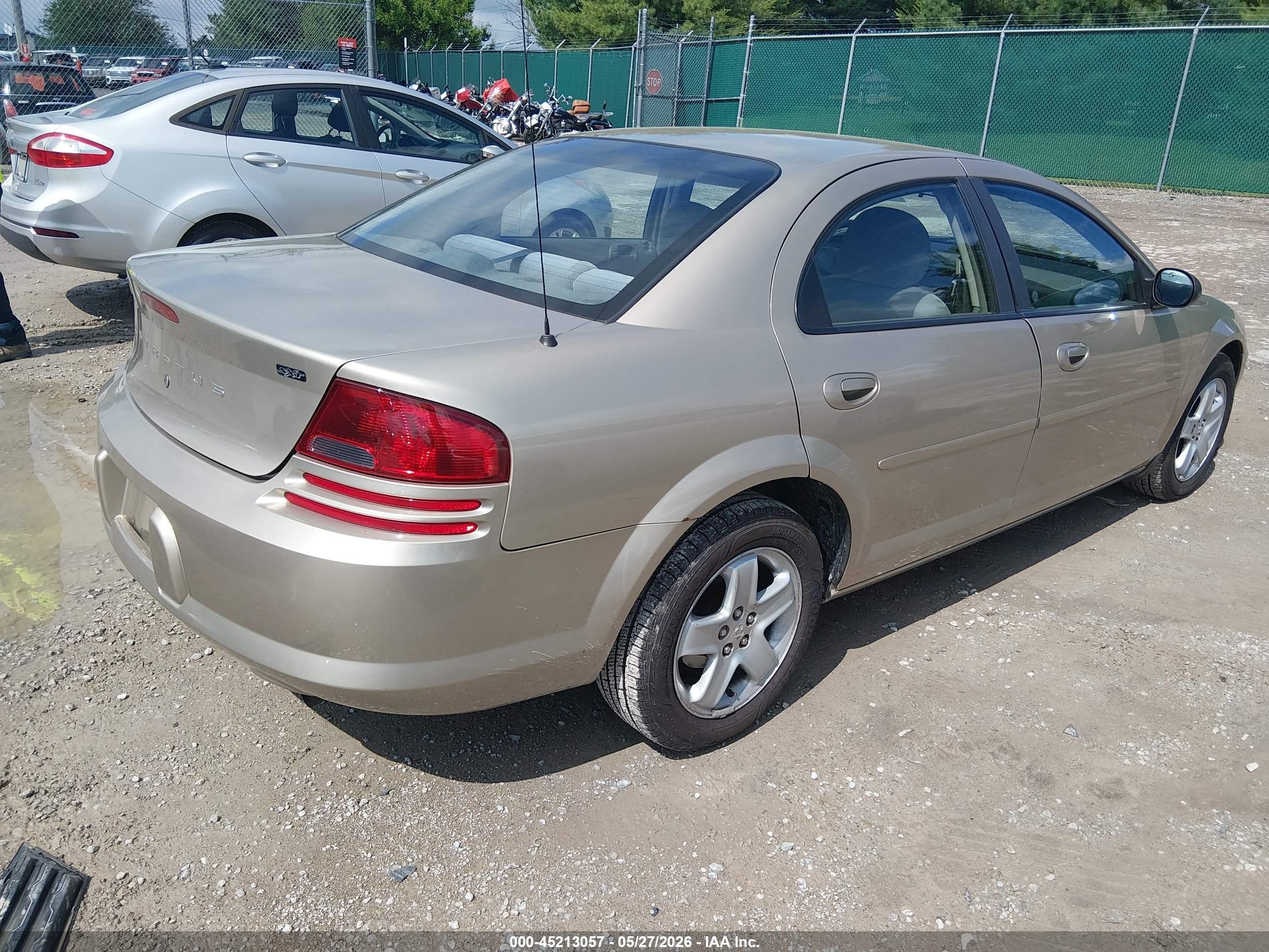 2002 Dodge Stratus Se Plus Champagne vin: 1B3EL46XX2N285077