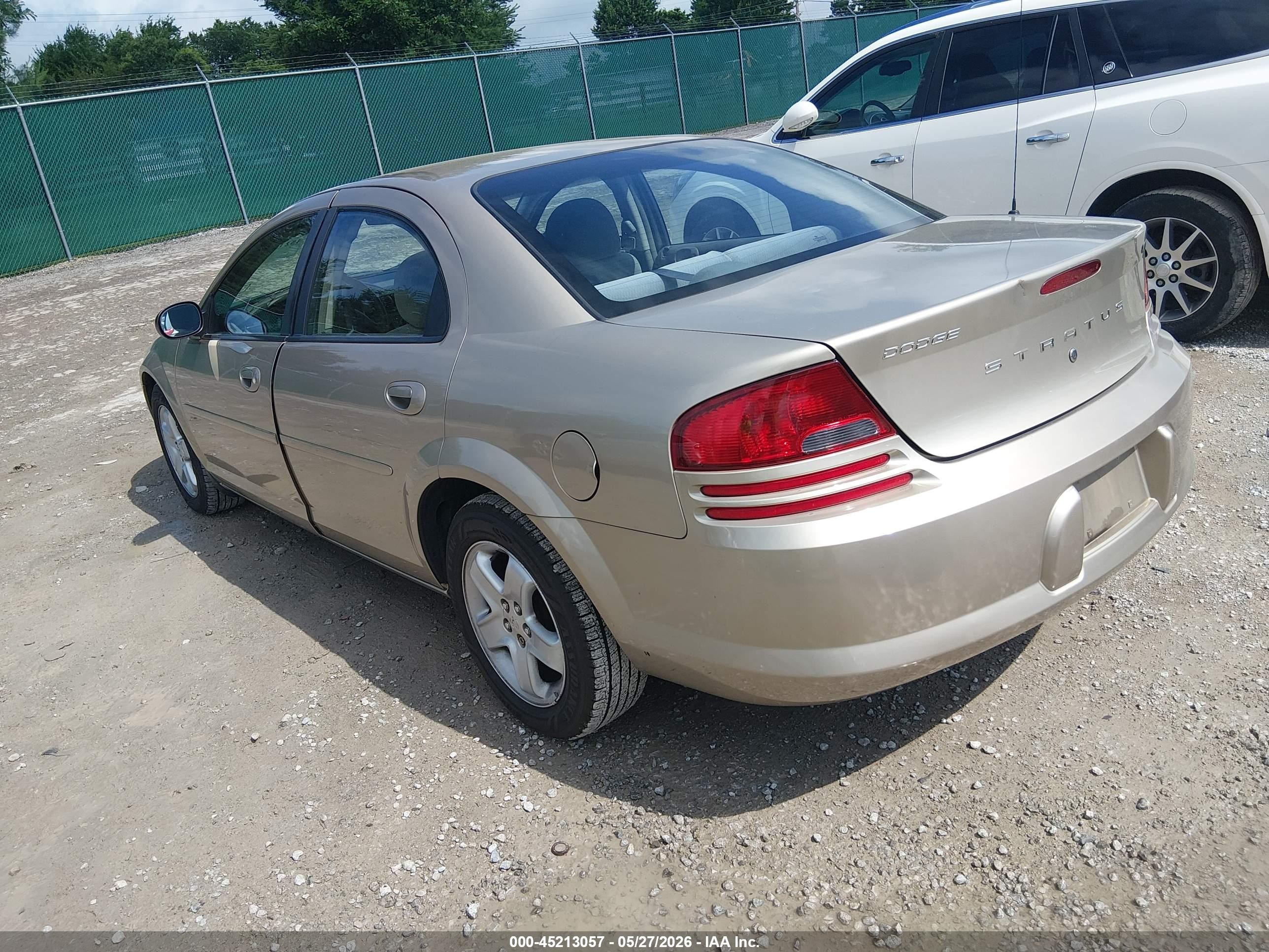 2002 Dodge Stratus Se Plus Champagne vin: 1B3EL46XX2N285077