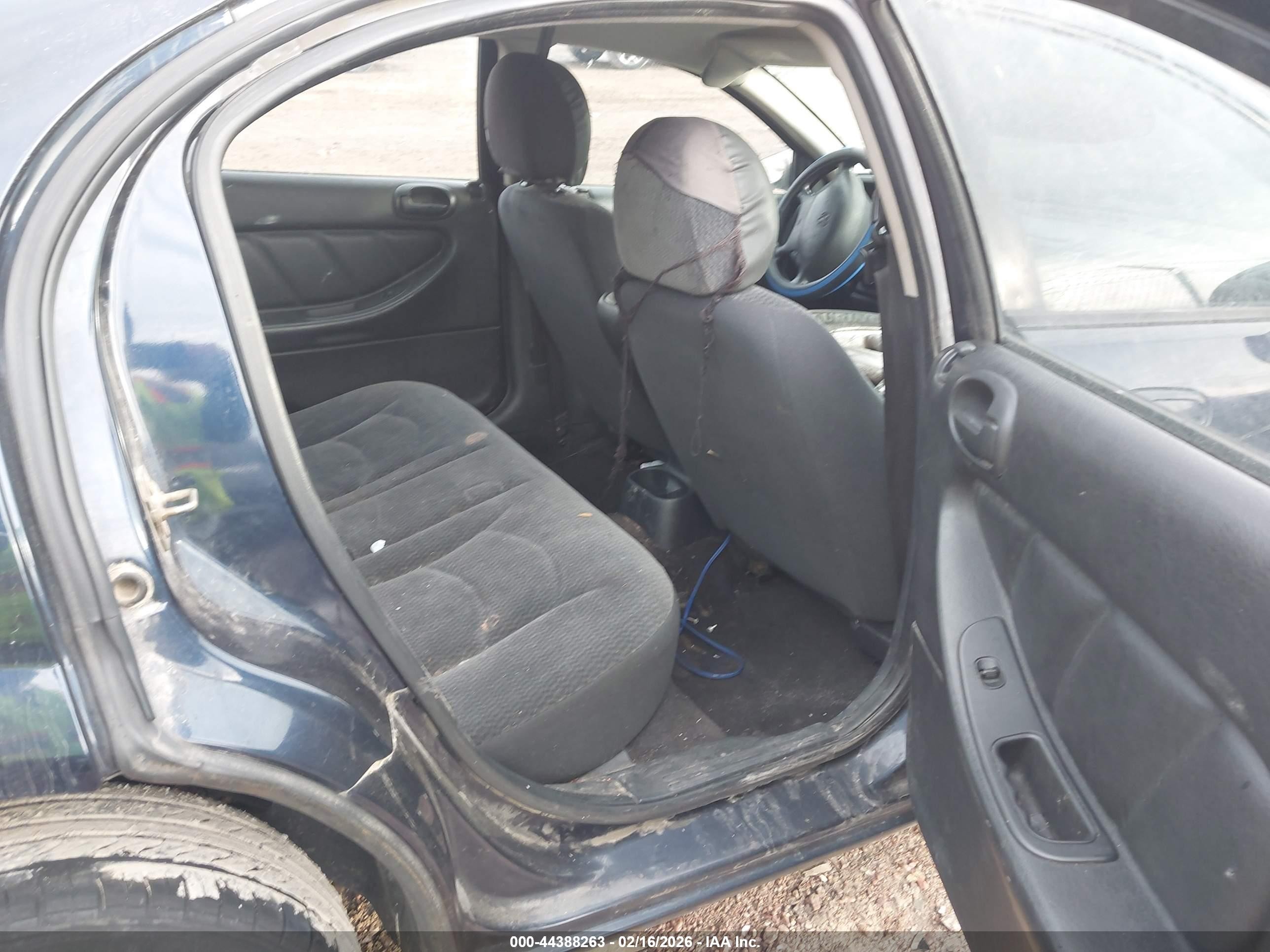 2003 Dodge Stratus Sxt Синий vin: 1B3EL46XX3N501303