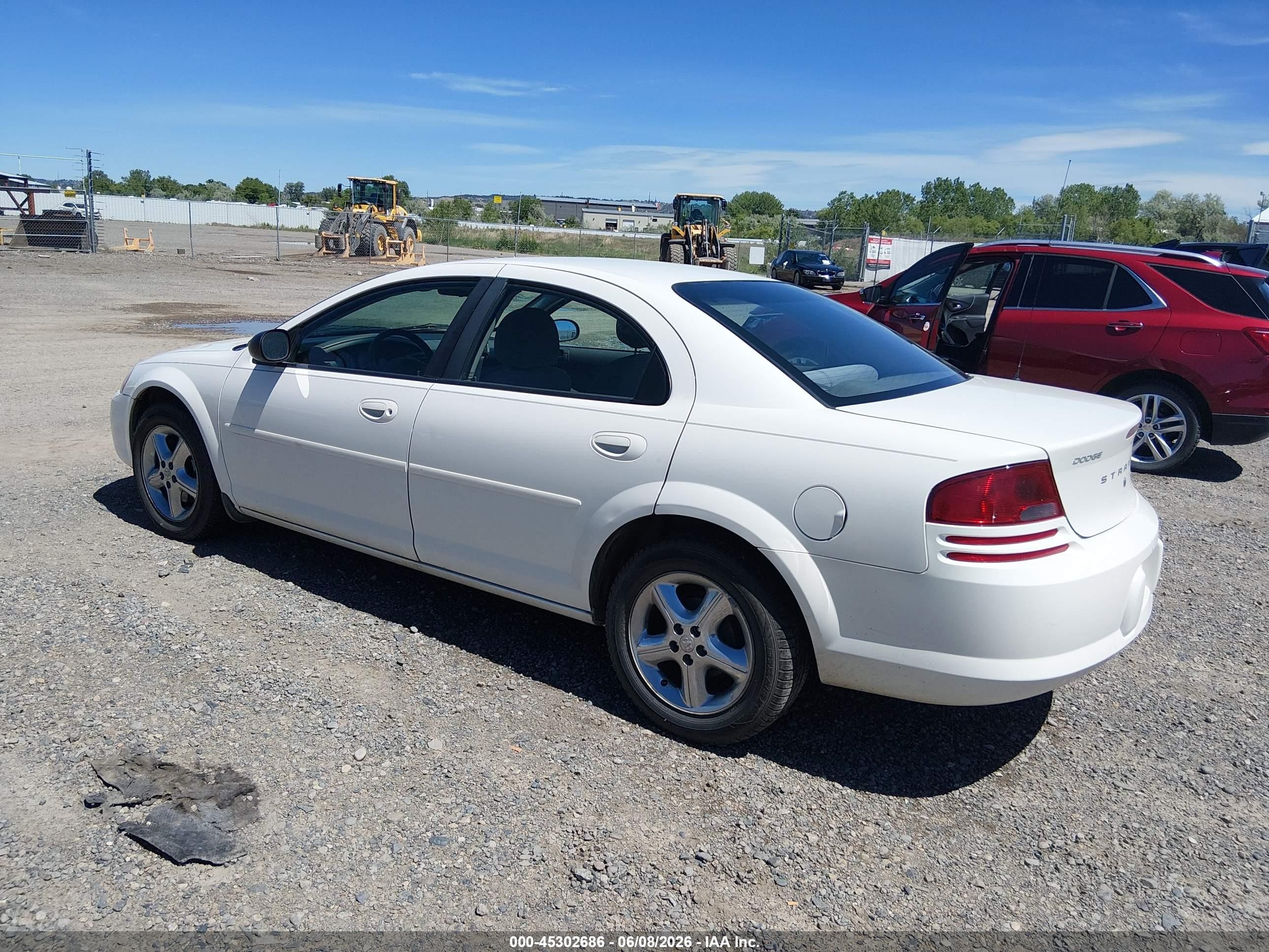 2004 Dodge Stratus Es White vin: 1B3EL56R04N301832