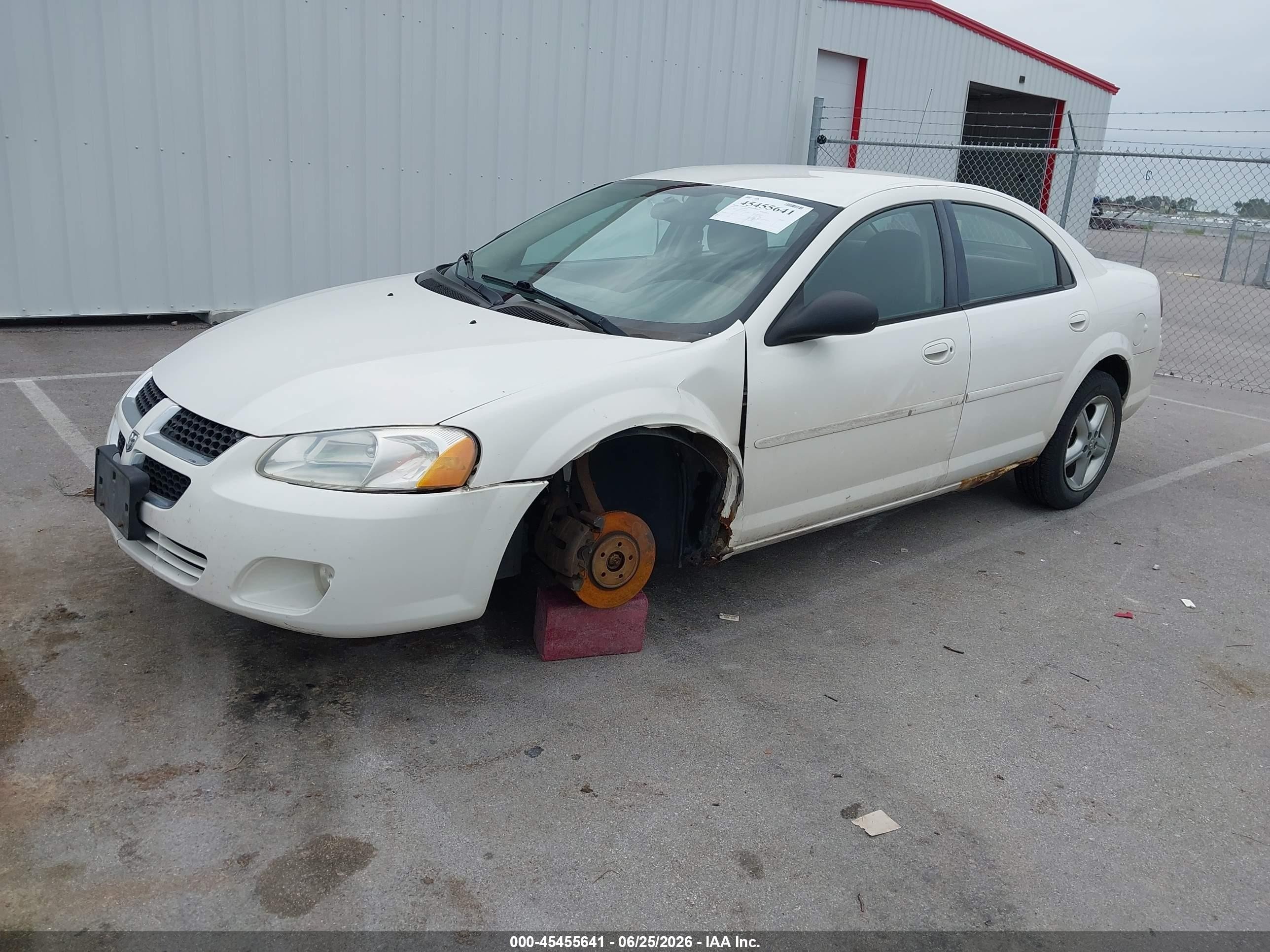 2004 Dodge Stratus Es White vin: 1B3EL56T44N193680