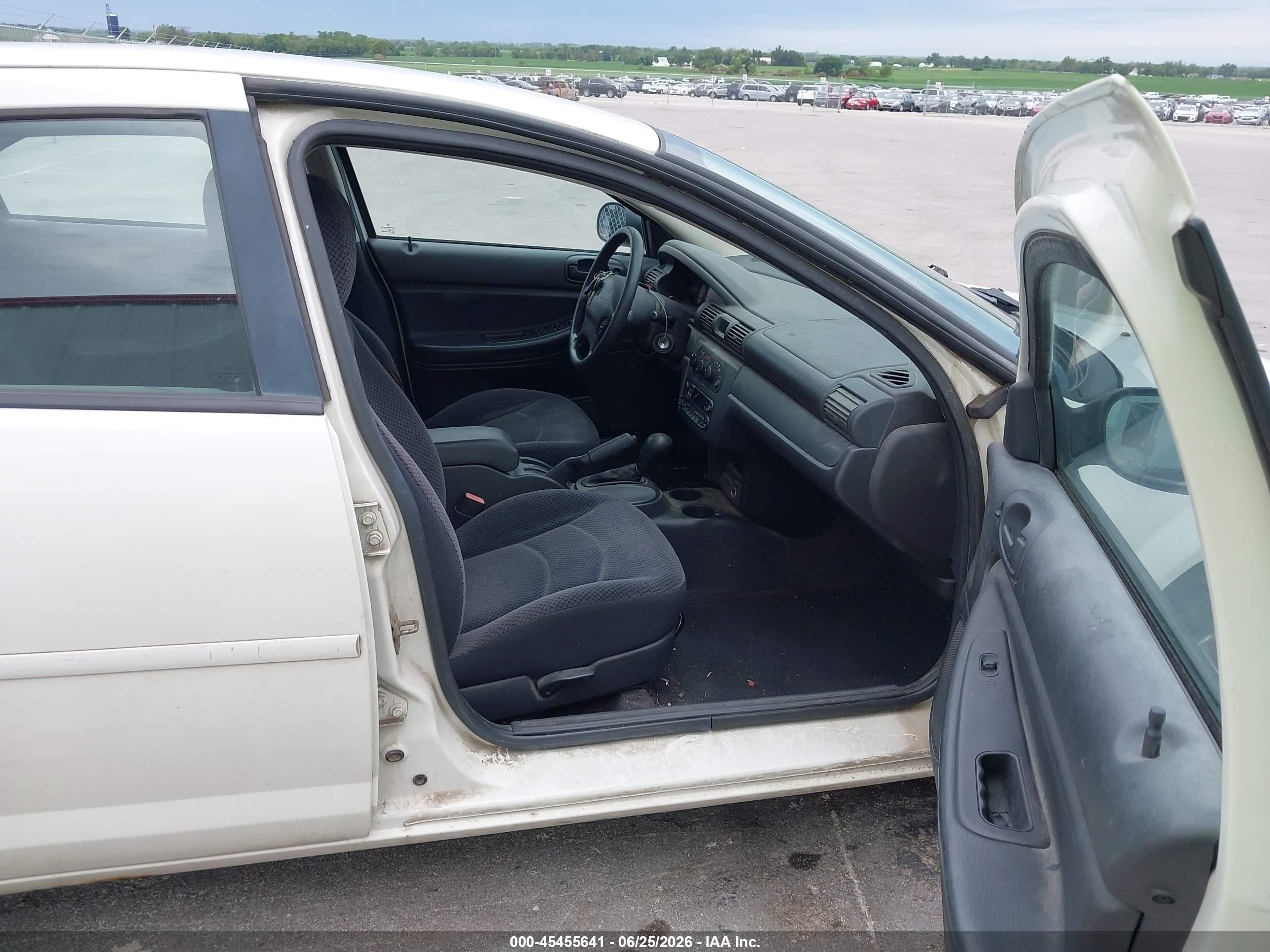 2004 Dodge Stratus Es White vin: 1B3EL56T44N193680