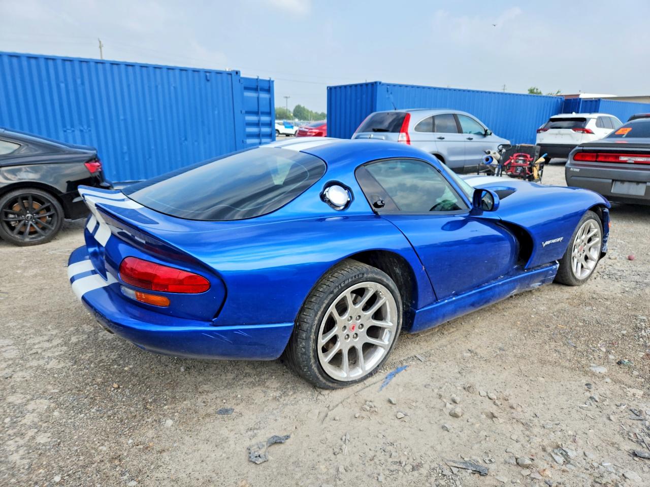1997 Dodge Viper Gts Blue vin: 1B3ER69E1VV300901