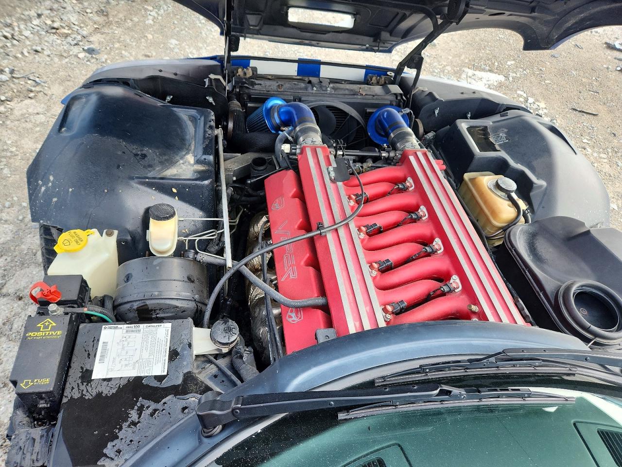 1997 Dodge Viper Gts Blue vin: 1B3ER69E1VV300901