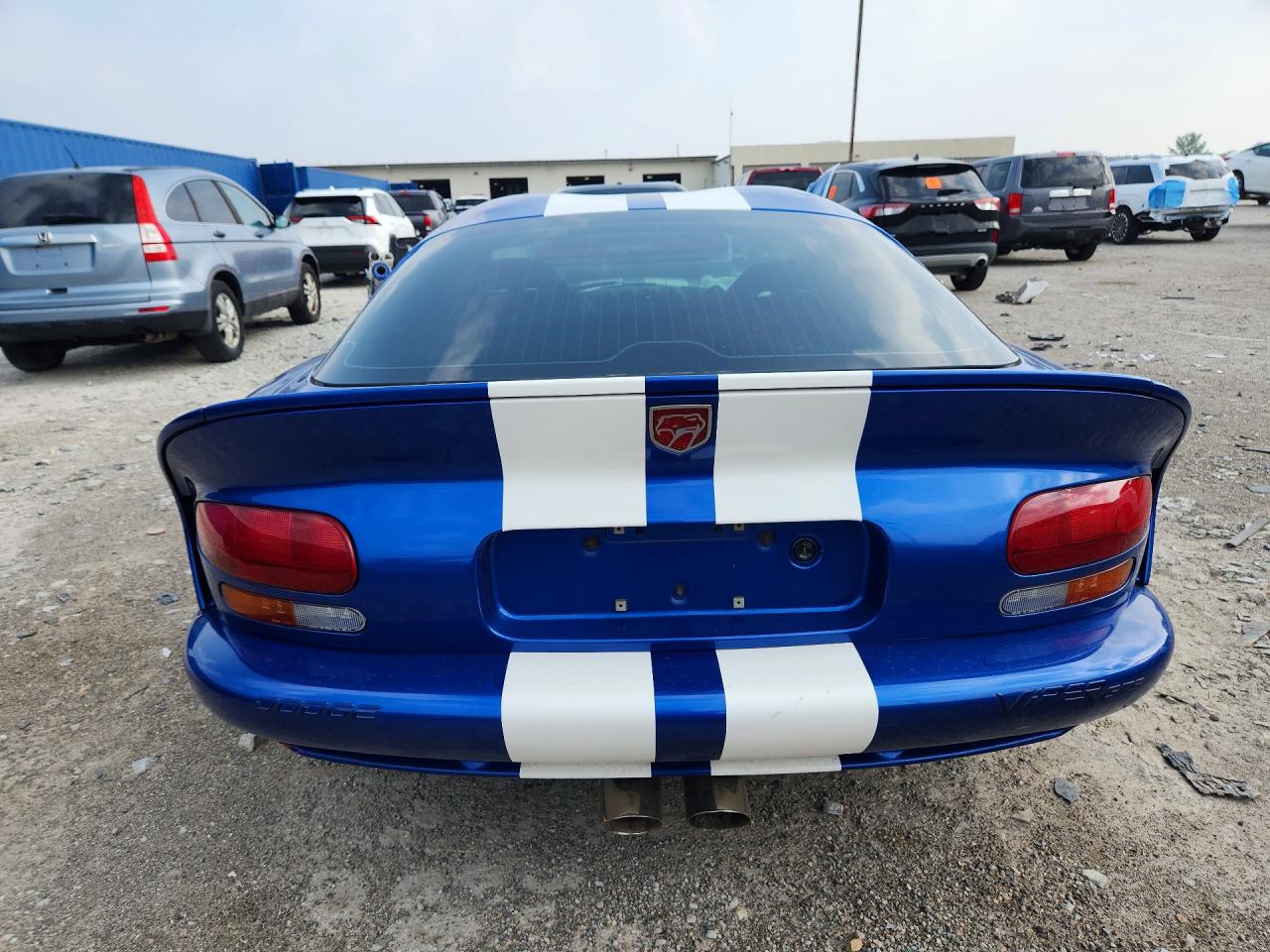 1997 Dodge Viper Gts Blue vin: 1B3ER69E1VV300901