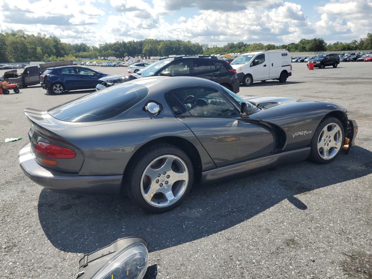 2002 Dodge Viper Gts Gray vin: 1B3ER69E22V100783