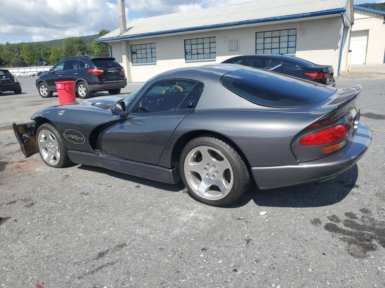 2002 Dodge Viper Gts Gray vin: 1B3ER69E22V100783