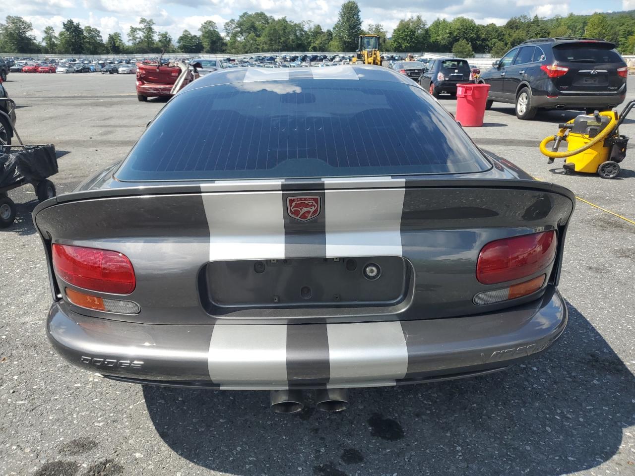 2002 Dodge Viper Gts Gray vin: 1B3ER69E22V100783