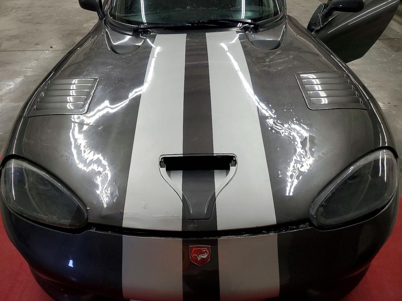 2002 Dodge Viper Gts Gray vin: 1B3ER69E22V101089