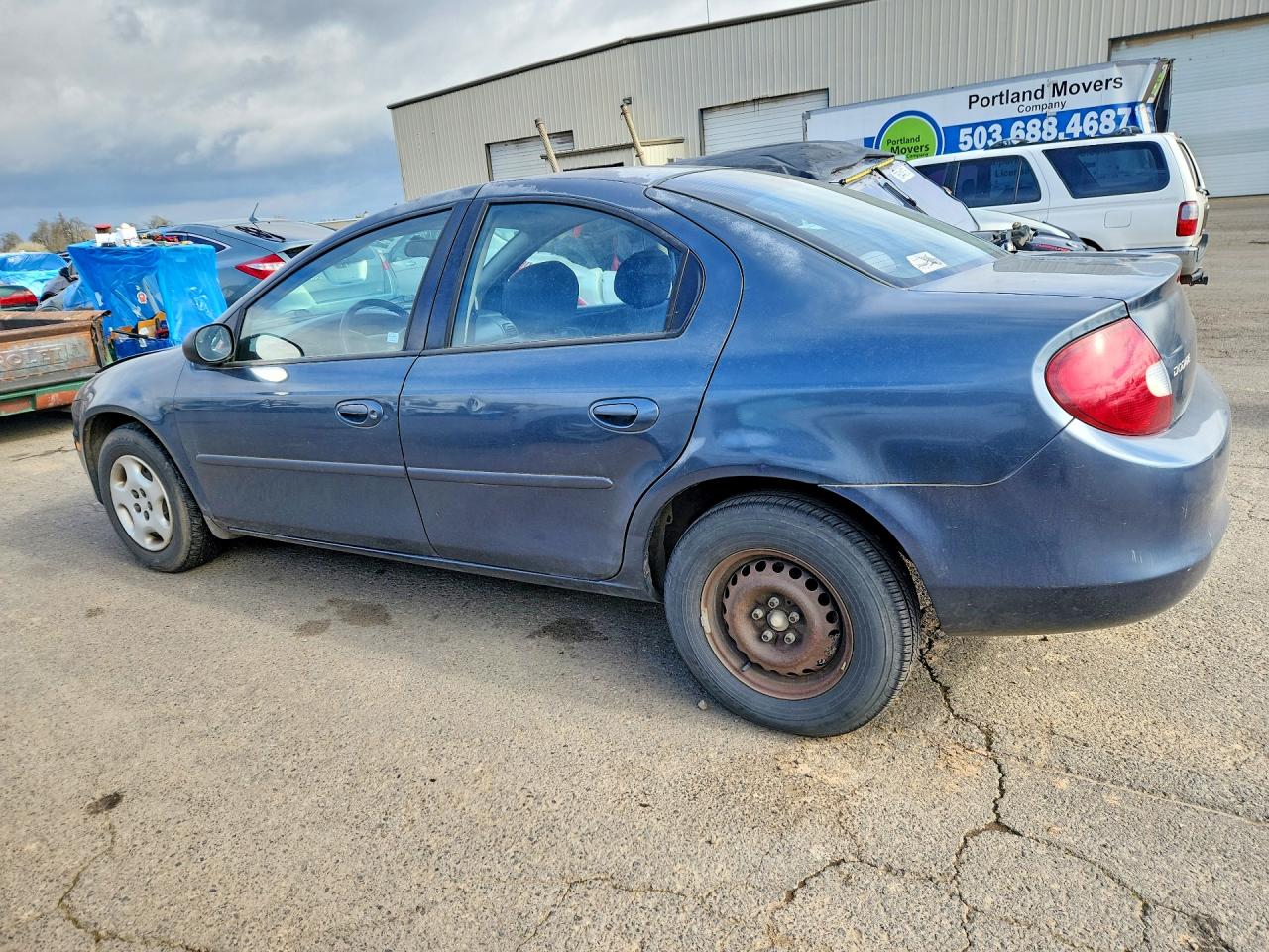 2002 Dodge Neon S Gray vin: 1B3ES16C02D605088