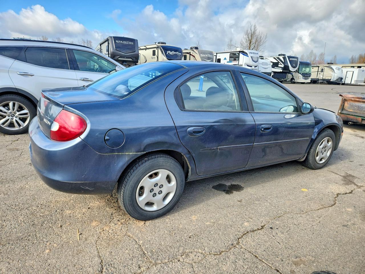 2002 Dodge Neon S Gray vin: 1B3ES16C02D605088