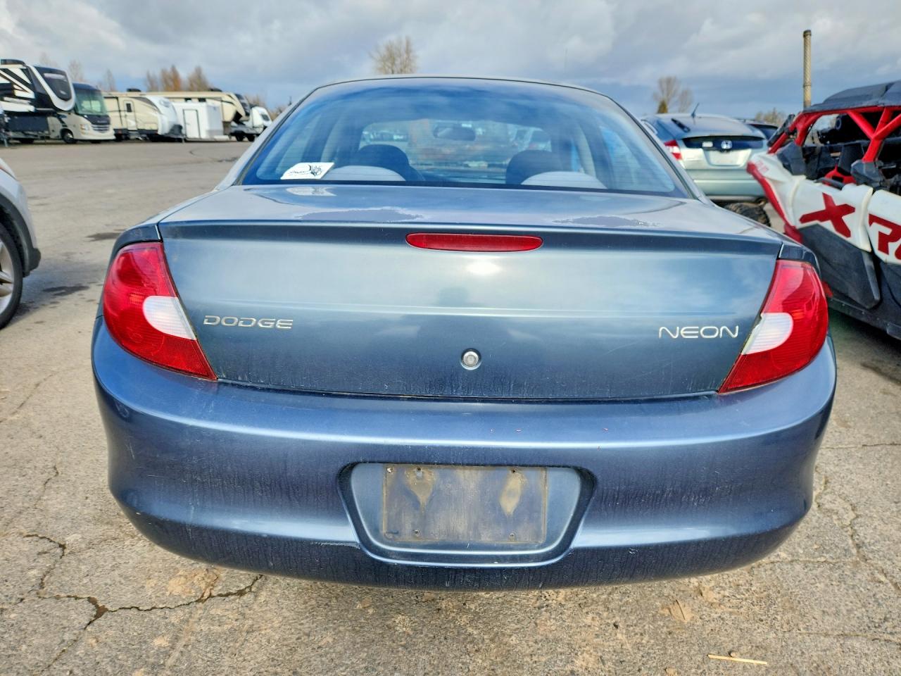 2002 Dodge Neon S Gray vin: 1B3ES16C02D605088