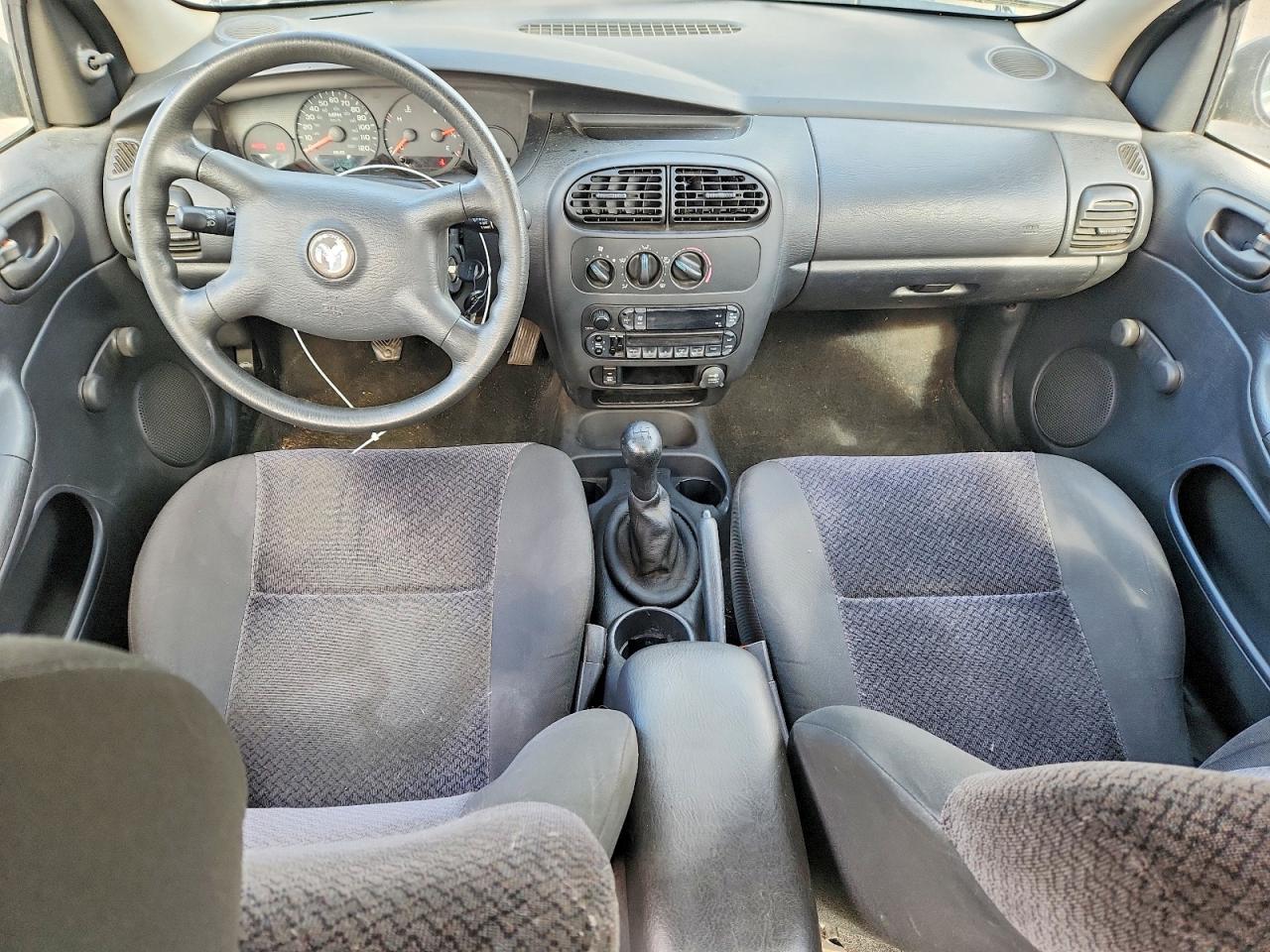 2002 Dodge Neon S Gray vin: 1B3ES16C02D605088