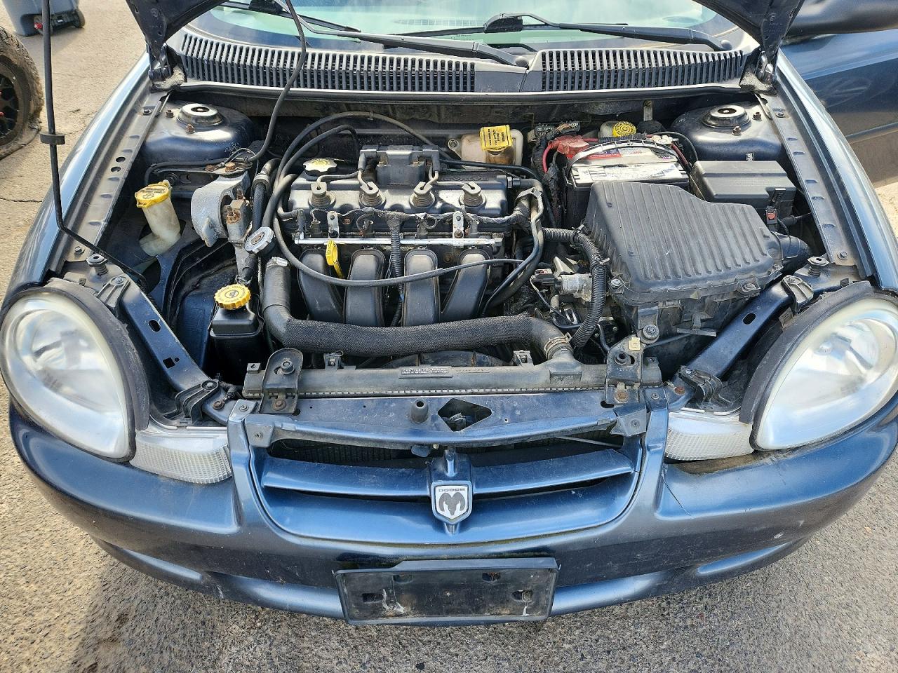 2002 Dodge Neon S Gray vin: 1B3ES16C02D605088
