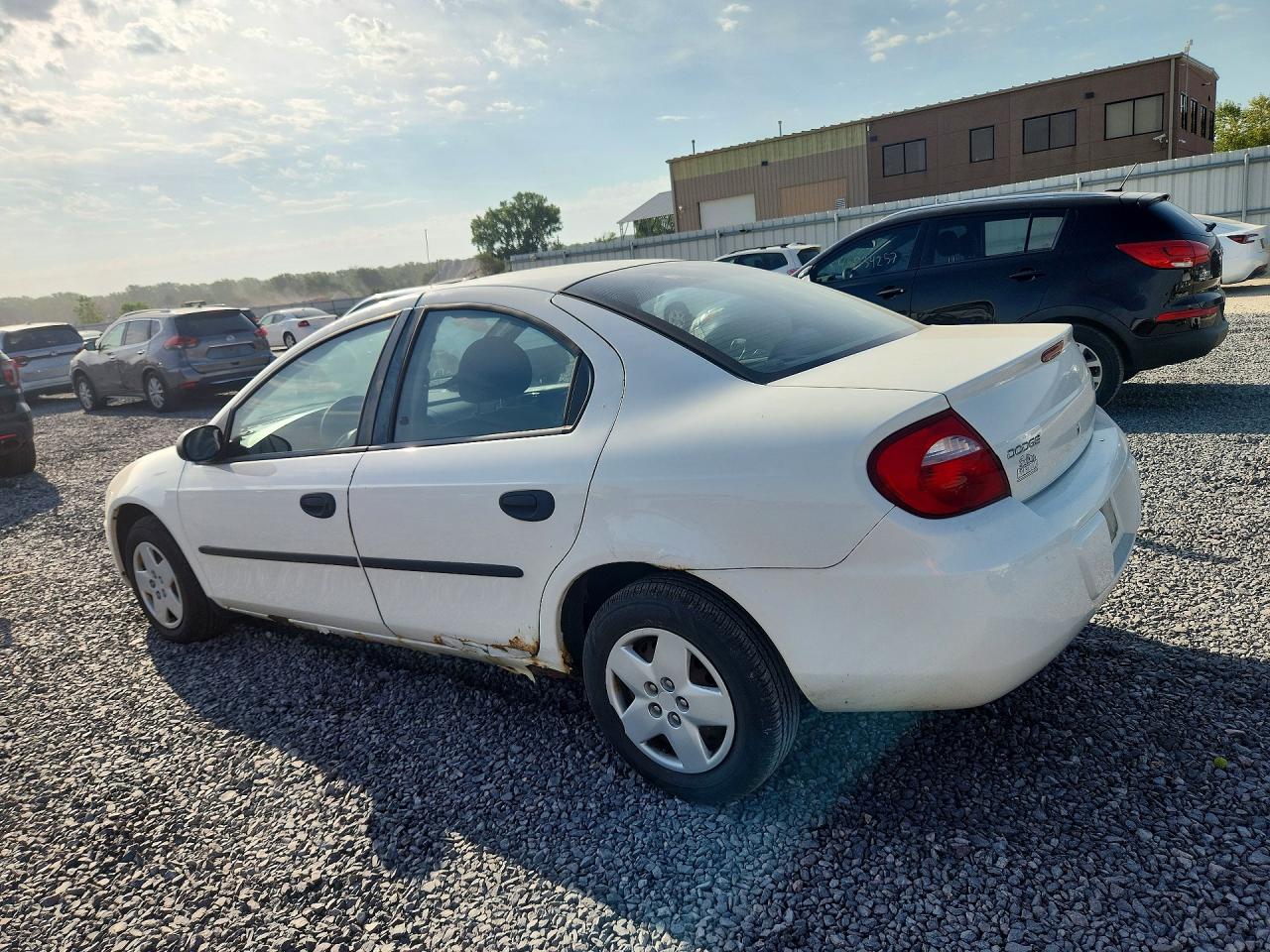 2003 Dodge Neon Se White vin: 1B3ES26C63D190561
