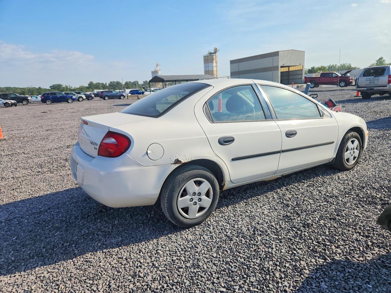 2003 Dodge Neon Se White vin: 1B3ES26C63D190561