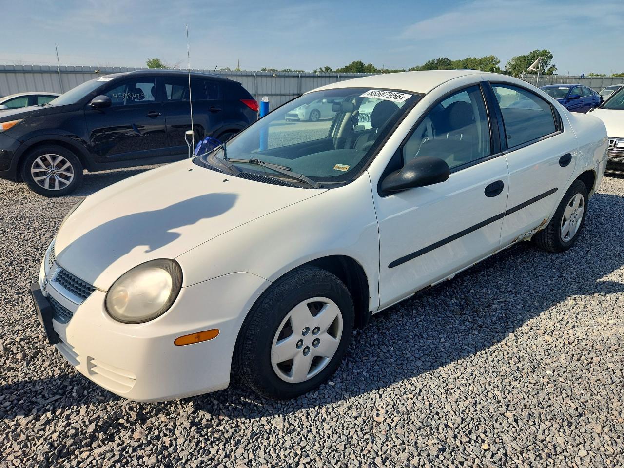 2003 Dodge Neon Se White vin: 1B3ES26C63D190561