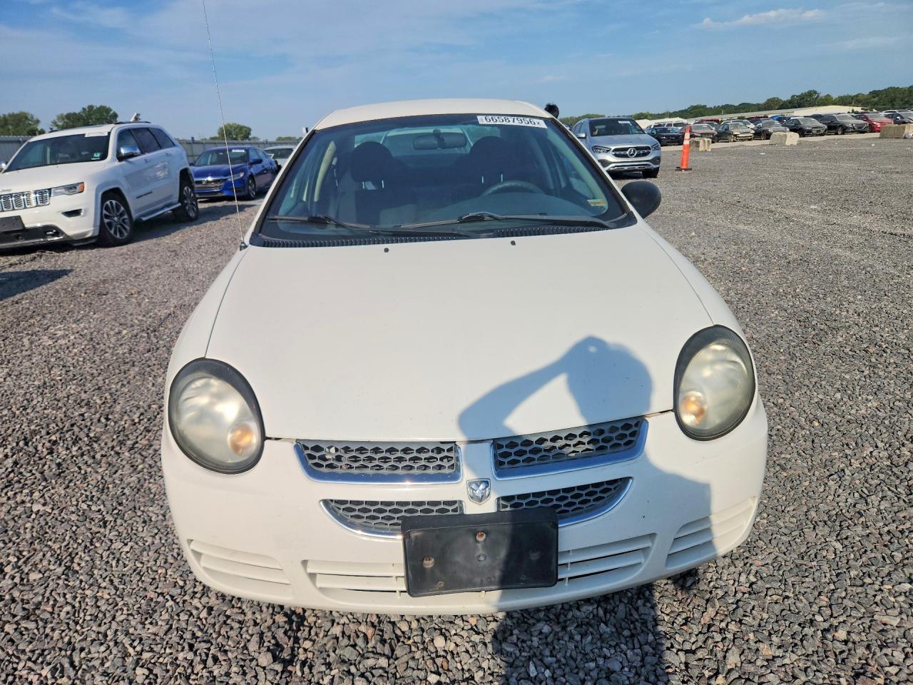 2003 Dodge Neon Se White vin: 1B3ES26C63D190561