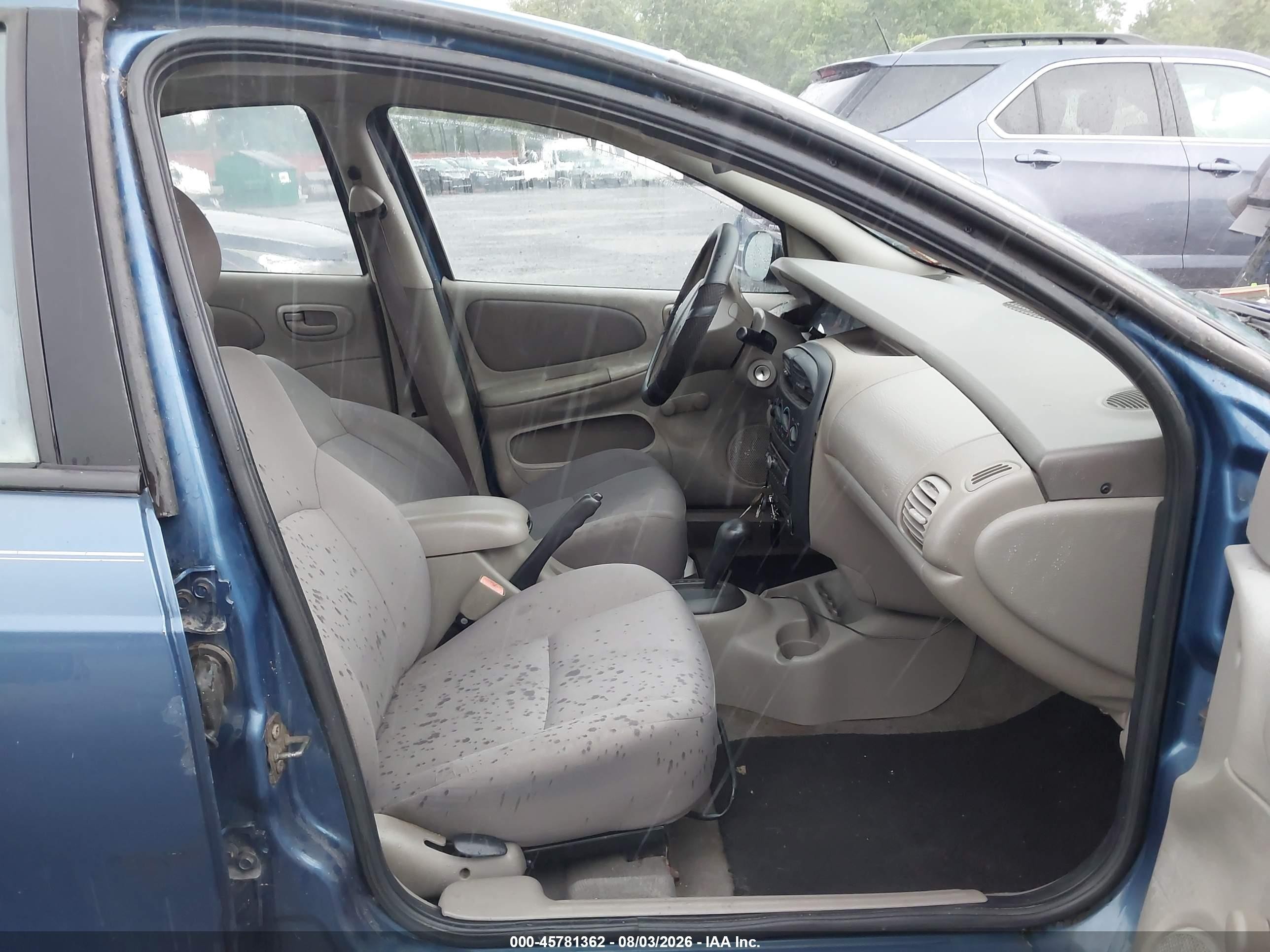 2003 Dodge Neon Se Blue vin: 1B3ES26C63D261662