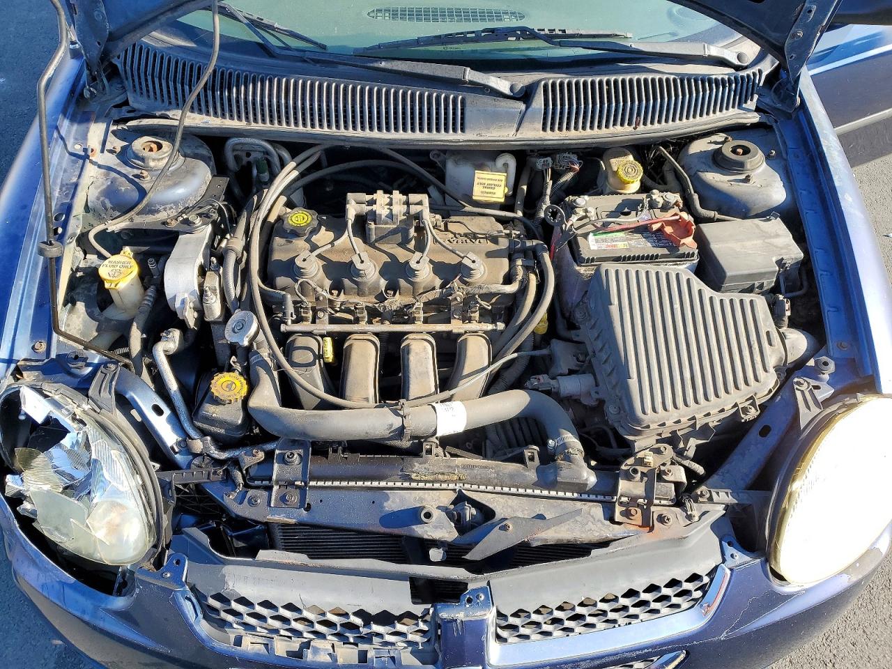 2003 Dodge Neon Se Blue vin: 1B3ES26C73D110166