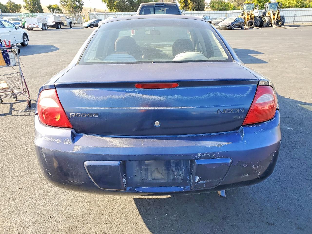 2003 Dodge Neon Se Blue vin: 1B3ES26C73D110166