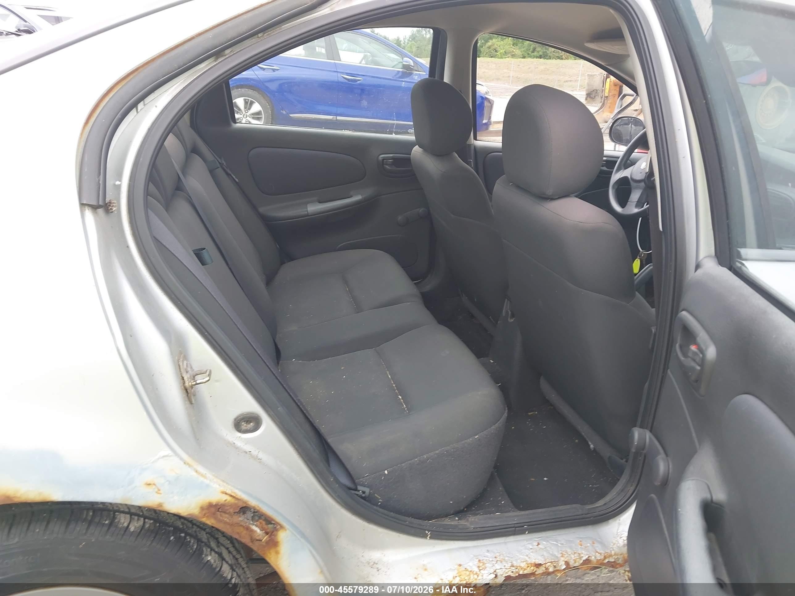 2005 Dodge Neon Se Silver vin: 1B3ES26C75D236899
