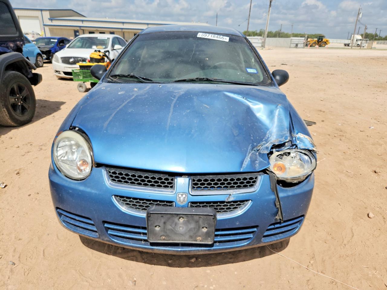 2003 Dodge Neon Синий vin: 1B3ES26C83D184437